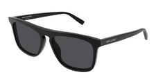 Saint Laurent Men's Black Square Sunglasses SL 586 NEW Original picture