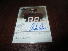 Andre Davis 2002 Topps Finest Auto RC #129 /1200 picture