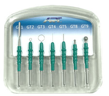 7 PCS SET Bonart Green Electrode Tips ART-E1 Electrosurgery G1 G2 G3 G4 G5 G8 G9 picture