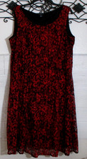 Perceptions Women's Dress Size 1X Sleeveless Multicolored Round Neck picture