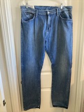 Loomstate Men's Prophecy Organic Cotton Nature Calls Straight Medium Jeans 38 L picture