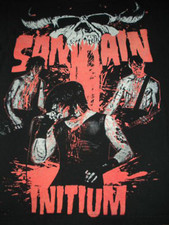 VTG Initium Live Samhain Band Shirt Short Sleeve Black Men Unisex S-5XL picture