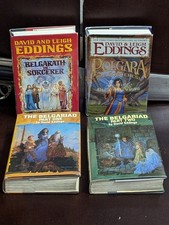 David Eddings The Belgariad 1-5 + Belgarath & Polgara BCE Hardcover Set Del Rey picture