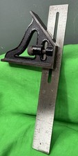 Antq Stanley # 21 Slotted Blade Combination Square Pat. 1-23-17  Sweetheart Logo picture