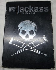 Jackass: The Box Set (DVD) 4-Disc Set w/ Booklet & Promo Disc, MTV, 2005 - USED picture
