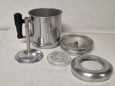 Vintage Aluminum Stove top Camping Coffee Percolator picture