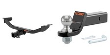 CURT Trailer Hitch Tow Kit 2in Receiver, 2in Ball Mount, Pin & Clip - 13130 picture