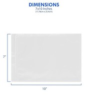 1000 Clear Packing List Envelope Plain face 7