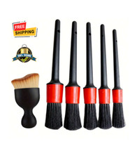 6pcs Car Detailing Brush Set for Interior Dashboard & Wheel Cleaning picture