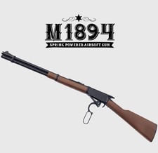 Academy Korea 1:1 Winchester M1894 Spring Powered Airsoft BB Blaster Replica Toy picture