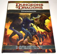 D&D Demonomicon RPG Game Supplement 4e book 4th Edition 2010 HC volume picture