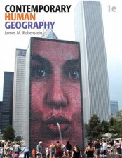 Contemporary Human Geography Paperback James M. Rubenstein picture