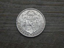 Cyprus George V 1921 18 Piastres (.925) Nice Scarce (Eighteen Piastres) picture