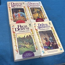Katherine Kurtz PB Lot of 4 Deryni Series (Chronicles 1-3, Archives) (Del Rey) picture