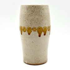 Hand Crafted Clay Vase Contemporary Pottery Glazed Ceramic Artisan Handmade  picture