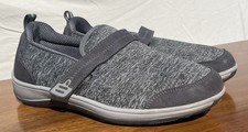 Orthofeet 822 Quincy Gray Comfort Orthopedic Diabetic Shoes Women’s Size 10 B picture