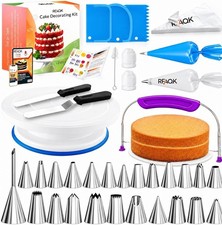 RFAQK 90PCs Cake Decorating Kit for Beginners Baking Supplies S1-3 picture