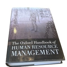 Oxford Handbook of Human Resource Management edited by Boxall et al 1st 2007 VG picture