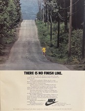 NIKE Running Shoe Ad                        THERE IS NO FINISH LINE.          13 picture