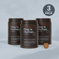 Dog Is Human Daily Multivitamin Beef Soft Chews 3 Pack 180 Count Dog Vitamins US picture