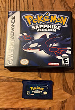 Pokémon Sapphire Version Authentic with aftermarket case picture