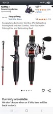 Sougayilang Baitcaster Combo, 3Pc Baitcasting Fishing Rod and Reel Combo New picture