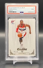 John Wall 2014-15 Panini Excalibur Gold #/10 Washington Wizards #1 PSA 9 picture