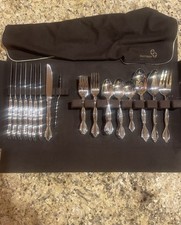 (NOS) 1960s ONEIDA Community Stainless CANTATA Flatware Set 53 PIECES🍴🇺🇸 picture