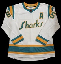 San Jose Sharks Authentic Reverse Retro 2.0 Erik Karlsson Jersey Size 54 picture
