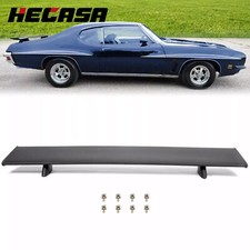 For 1970 1971 1972 Pontiac GTO Rear Trunk Spoiler Wing Lip Black Factory Style picture