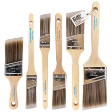 6-Pack Angle Brushes in Assorted Sizes for All Latex and Oil Paints & Stains picture