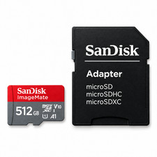 SanDisk ImageMate 512GB microSDXC Card 195MB/s with Adapter picture