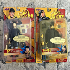 Graphitti Designs Jay & Silent Bob Action Figure Set 1998 Expo Limited Alt Hands picture
