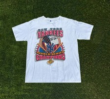Vintage 1996 New York Yankees MLB Baseball World Series Champions T-Shirt Size L picture