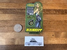 Underworld Element Skateboards Heritage Sticker  Andy Howell Woman New Deal picture