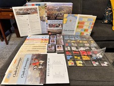 Clash Of Sovereigns War of Austrian Succession USED GMT Games Complete Punched picture