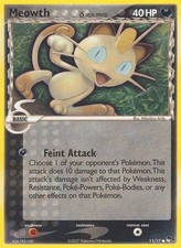 Pokemon Card - POP #5 Promo 11/17 - MEOWTH [Delta Species] - NM picture