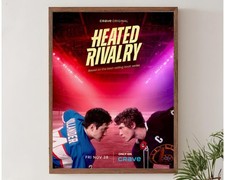 Heated Rivalry Crave Original Hockey Series Promo Poster picture
