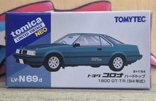 TOMICA LV-N69d 1984 TOYOTA CORONA 1800 GT-TR 1:64 SCALE LIMITED VINTAGE NEO picture