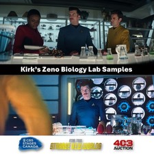 Star Trek Strange New Worlds 🖖 Screen-Matched ⭐➡️ONE⬅️ Kirk Zeno Biology Sample picture