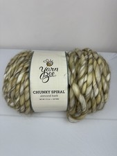 Discontinued Yarn Bee Chunky Spiral Almond Bark Yarn 120 Yard picture
