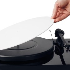 Hudson Hi-Fi Acrylic Turntable Mat 1/8” Thick – 11.75” Anti-Static Slipmat with picture