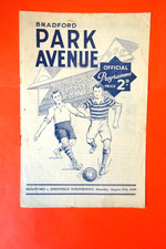 1949/50  BRADFORD PARK AVENUE v SHEFFIELD WEDNESDAY picture
