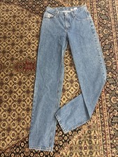 VTG Rockies Jeans Womens 32 X 34 Blue High Rise Relaxed Straight Western Rodeo picture