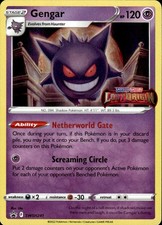 Gengar (Prerelease) SWSH241 Holo Promo Sword & Shield Promo Near Mint picture