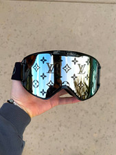Louis Vuitton Ski Goggles Mirrored Silver Lens Black Frame UV400 Ski/Snow picture