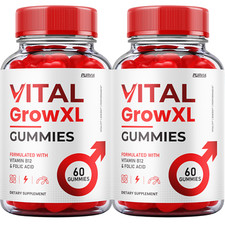 (2 Pack) Vital Grow XL Gummies Advanced Strength VitalGrow XL (120 Gummies) picture
