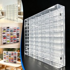 50-Grid Acrylic Display Case for Diecast Car Matchbox 1/64 Toy Wall Storage Rack picture