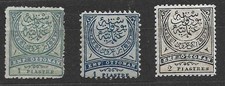 Turkey 1888/90 - 3 stamps - MLH/MNG picture