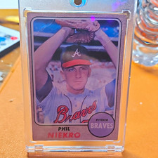 Topps 1968 Phil Niekro Atlanta Braves #257 Base Set Baseball Card picture